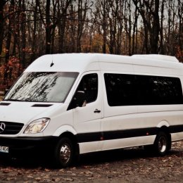 Przewóz gości weselnych busem Mercedes Sprinter - 20 miejsc - Wynajem busów
