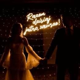 BliWedding Napisy led - Dekoracje świetlne