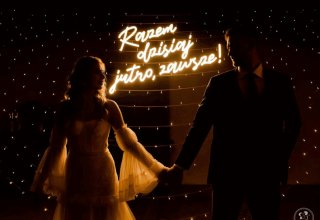 BliWedding Napisy led