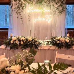 Z pasji do kwiatów - Dekoracje sali