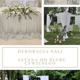 Dekoracje ślubne - Wedding Decor - Dekoracje sali