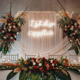 FLORANNA - Dekoracja florystyczna - Dekoracje sali