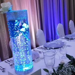 Wazon Kwietnik Bąbelkowy Led RGB -Nowość - Dekoracje sali