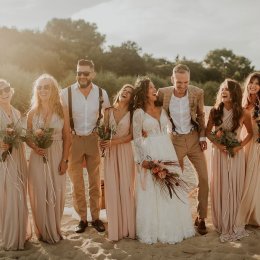 The Rings - ślub na plaży - Dekoracje sali