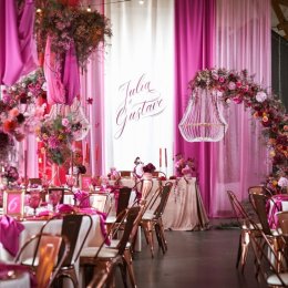 Wesele z Naturą Magdalena Górna - naturalne dekoracje ślubne - Dekoracje sali