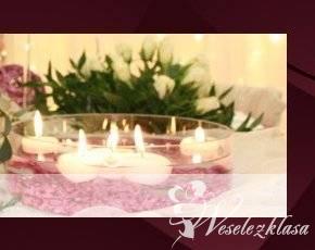 kava i rubin - dekoracje ślubne, dekoracje sal - Dekoracje sali