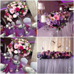 Złota Oprawa dekoracje, fotobudka, fotolustro, LOVE, taniec w chmurach - Dekoracje sali