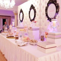 Scianka Pikowana Tło Wesele - Dekoracje sali