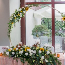 ZŁOTE WESELE - DEKOROWANIE SAL WESELNYCH, KOŚCIOŁÓW - Dekoracje sali