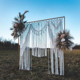 Scianka <3 Makrama <3 Boho <3 - Dekoracje sali