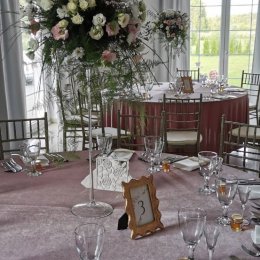 Kraina kwiatów - Dekoracje sali