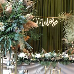 Dekoracje Niebieskie Drzwi - Dekoracje sali