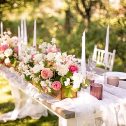 Dolina Kwiatów - kwiaty na Wasze wesele - Dekoracje sali