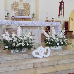 No i ślub to firma florystyczna zajmująca się dekoracją ślubną - Dekoracje sali