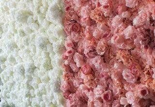 Najpiękniejsze ścianki kwiatowe Very Blossom Studio