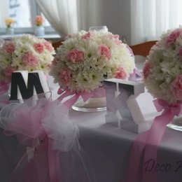 Dekoracje sal, kościołów i samochodów - Dekoracje sali