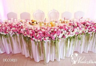 DECORIO - Dekoracje ślubne, florystyka ślubna, dekoracje kościołów