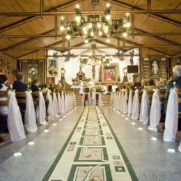 Dekoracja kościoła: ŚLUB, komunia, chrzest, itp. - Dekoracje sali