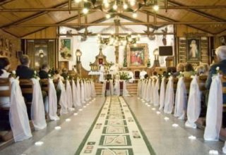 Dekoracja kościoła: ŚLUB, komunia, chrzest, itp.