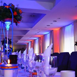 Najlepsza dekoracja sal i parkietu światłem - Dekoracje sali