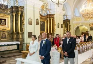 Dekoracja: sali weselnej, kościoła, pojazdu ....