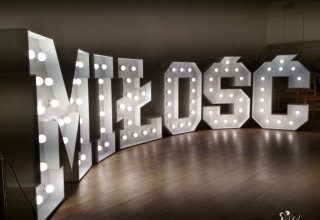 Napisy LED, Podtalerze, Pokrowce na krzesła, HEL !!! Hit 2019 !!!