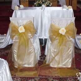 Dekoracja Strojenie Kościoła ślub  - Dekoracje sali