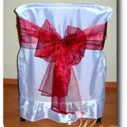 POKROWCE NA KRZESŁA-wypożyczalni a,dekoracje ślubn - Dekoracje sali