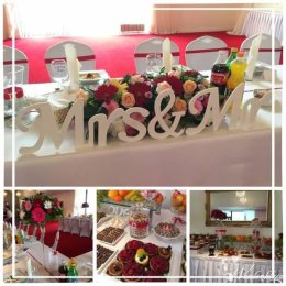 Dekoracje weselne sal kościołów - Dekoracje sali