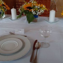 Dekoracje sal weselnych, alejki ślubne - Dekoracje sali