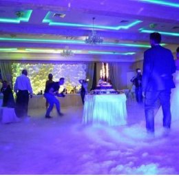 Pierwszy taniec w chmurach, CIEZKI DYM na wesele. Wytwornica dymu CO2 - Dekoracje sali