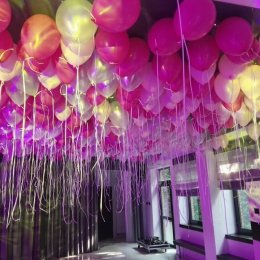 Dekoracje z balonów - Dekoracje sali