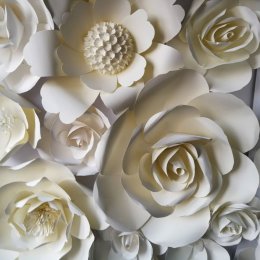 Ścianka kwiatowa - Dekoracje sali