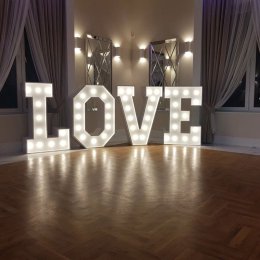 Napis LOVE ślub wesele poprawiny - Dekoracje sali