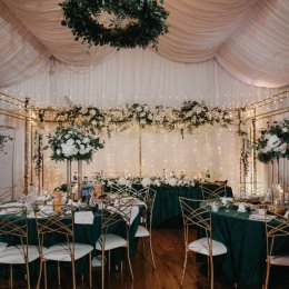 Śluby Wesela Florystyka Wypożyczalnia - Dekoracje sali