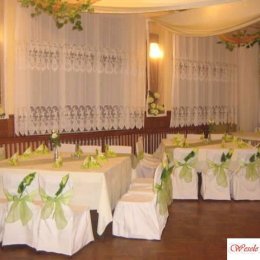 dekoracje,wesele,ślub,kościół, - Dekoracje sali