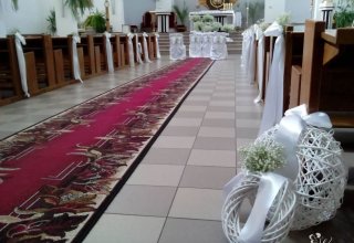 Wiązanki ślubne, dekoracje kościołów, samochodów
