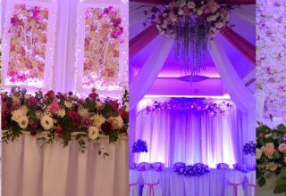 Dekoracje Dekori - Flora, Ściana kwiatowa