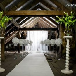Dekoracje ślubne od A DO Z - Dekoracje sali