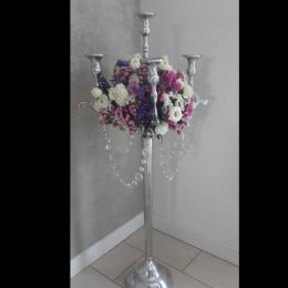 Kandelabry świeczniki pięcioramienne  100 cm - Dekoracje sali