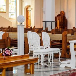 Dekoracje ślubne - Cuento, kościoła, sali, kwiaty, koścół sala, - Dekoracje sali