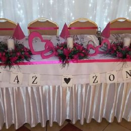 Wianki i Cuda - Dekoracje sali