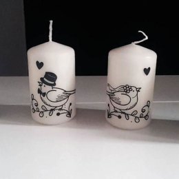 Świece Karolina Dorczyk - Dekoracje sali