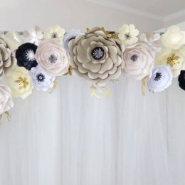 Pracownia Papierowa Łąka - dekoracje ślubne - Dekoracje sali