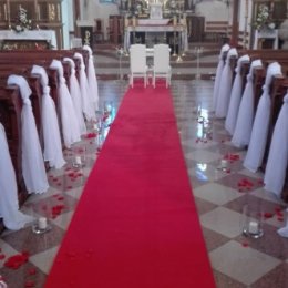 Perfect Day - Dekoracja kościoła - Dekoracje sali