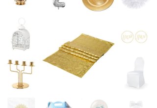 Wynajem dekoracji na wesele/slub pokrowce lampiony balony