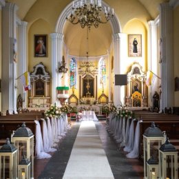 DEKORACJE KOŚCIOŁÓW, SAL I SAMOCHODÓW NA ŚLUB, CHRZEST, OSIEMNASTKĘ - Dekoracje sali