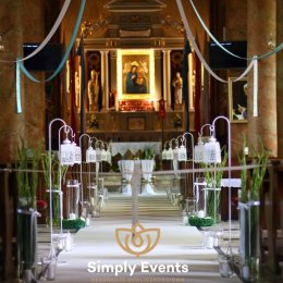 Simply Events - Dekoracje okolicznościowe i Florystyka Ślubna - Dekoracje sali
