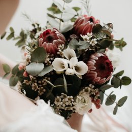 W malinowym chruśniaku - florystyka i dekoracje - Dekoracje sali