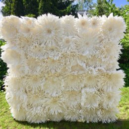 Ścianki kwiatowe, gigantyczne kwiaty, ścianka w stylu Boho, Tulip Box - Dekoracje sali